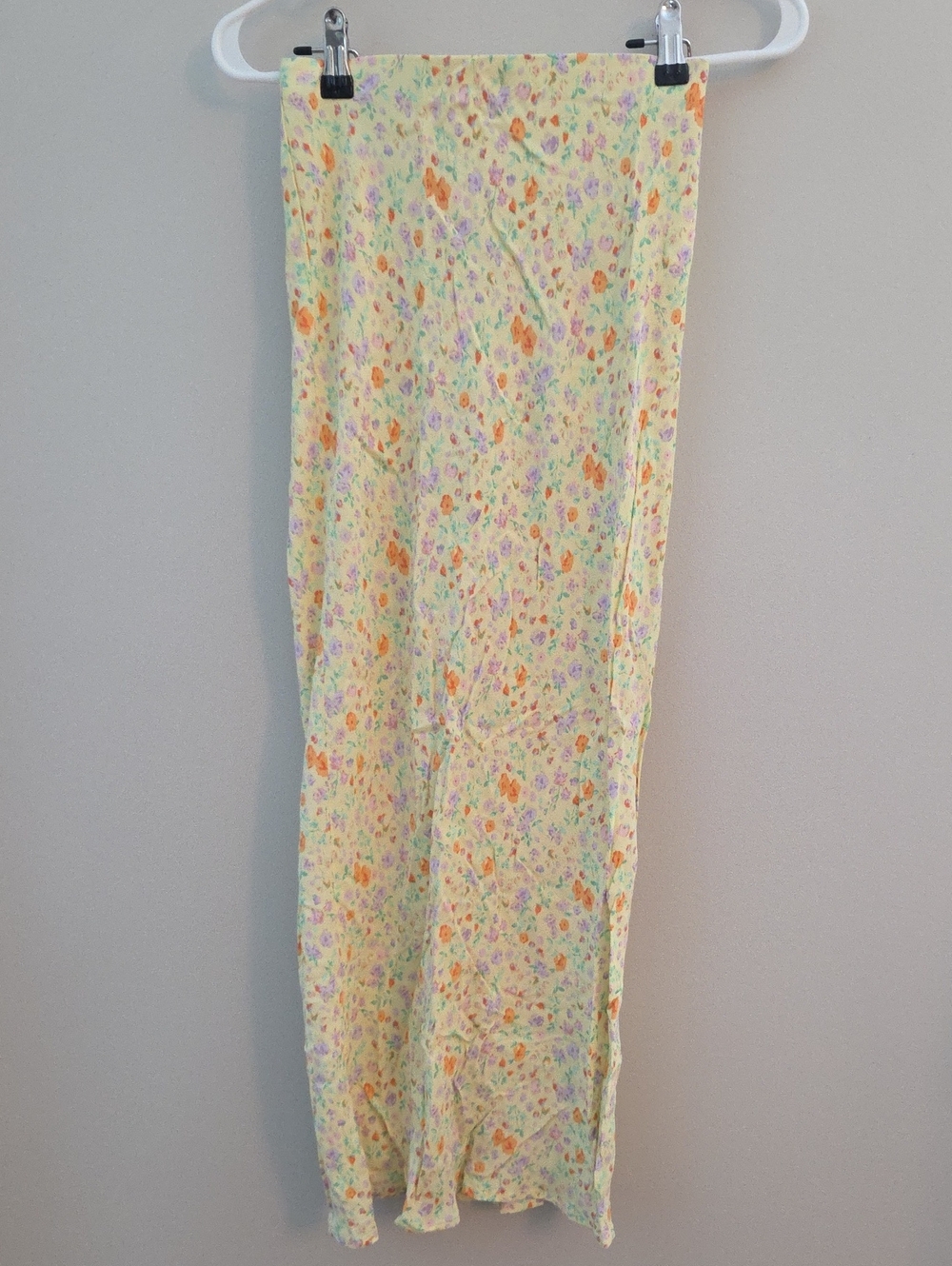 Wild Fable Yellow Floral Skirt